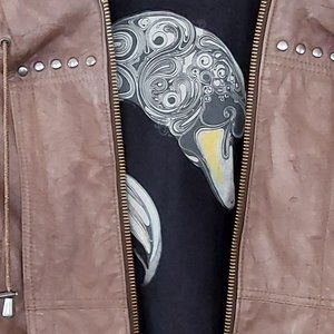 Danier Leather Bomber jacket W Hood
